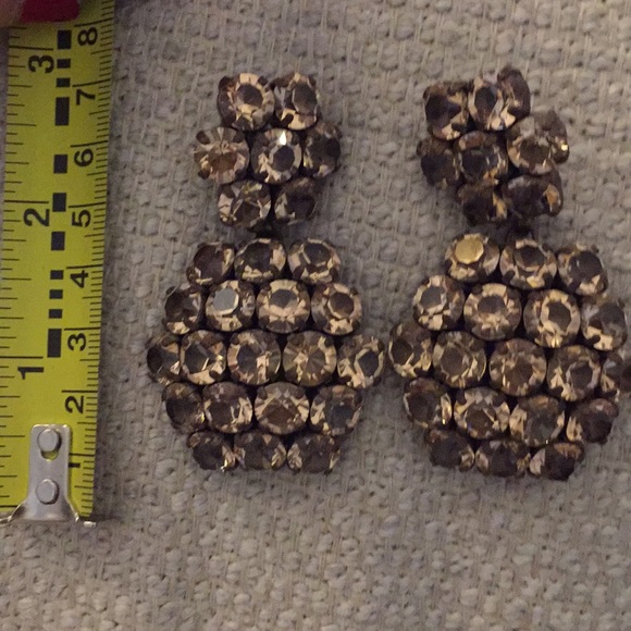 Anthropologie Alba Bijoux Smoky Face Earrings - Picture 5 of 7